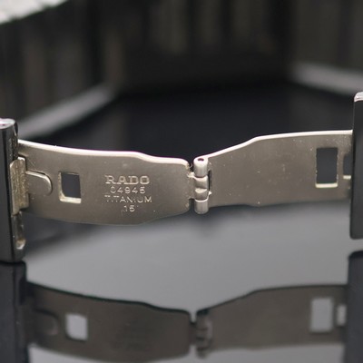 27133918d - RADO Ceramica Armbanduhr Referenz 212.0700.3, quarz, Geh. sowie orig. Gliederband in ...