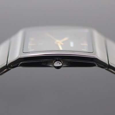27133918e - RADO Ceramica Armbanduhr Referenz 212.0700.3, quarz, Geh. sowie orig. Gliederband in ...