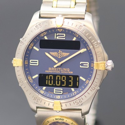 27133940a - BREITLING Aerospace Herrenarmbanduhr mit Multifunktionsanzeige und UTC-Zeit Referenz ...