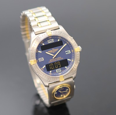 27133940b - BREITLING Aerospace Herrenarmbanduhr mit Multifunktionsanzeige und UTC-Zeit Referenz ...