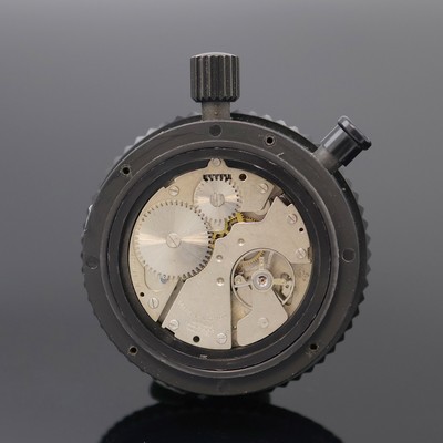 27134019e - BREITLING Autotime seltene Borduhr, Schweiz um 1970, Fiberglas-Geh., drehb. Lünette m. ...