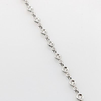 Image Armband mit Brillanten, WG 585/000, Brill. in Spiegelfassungen zus. ca. 0.25 ct ...