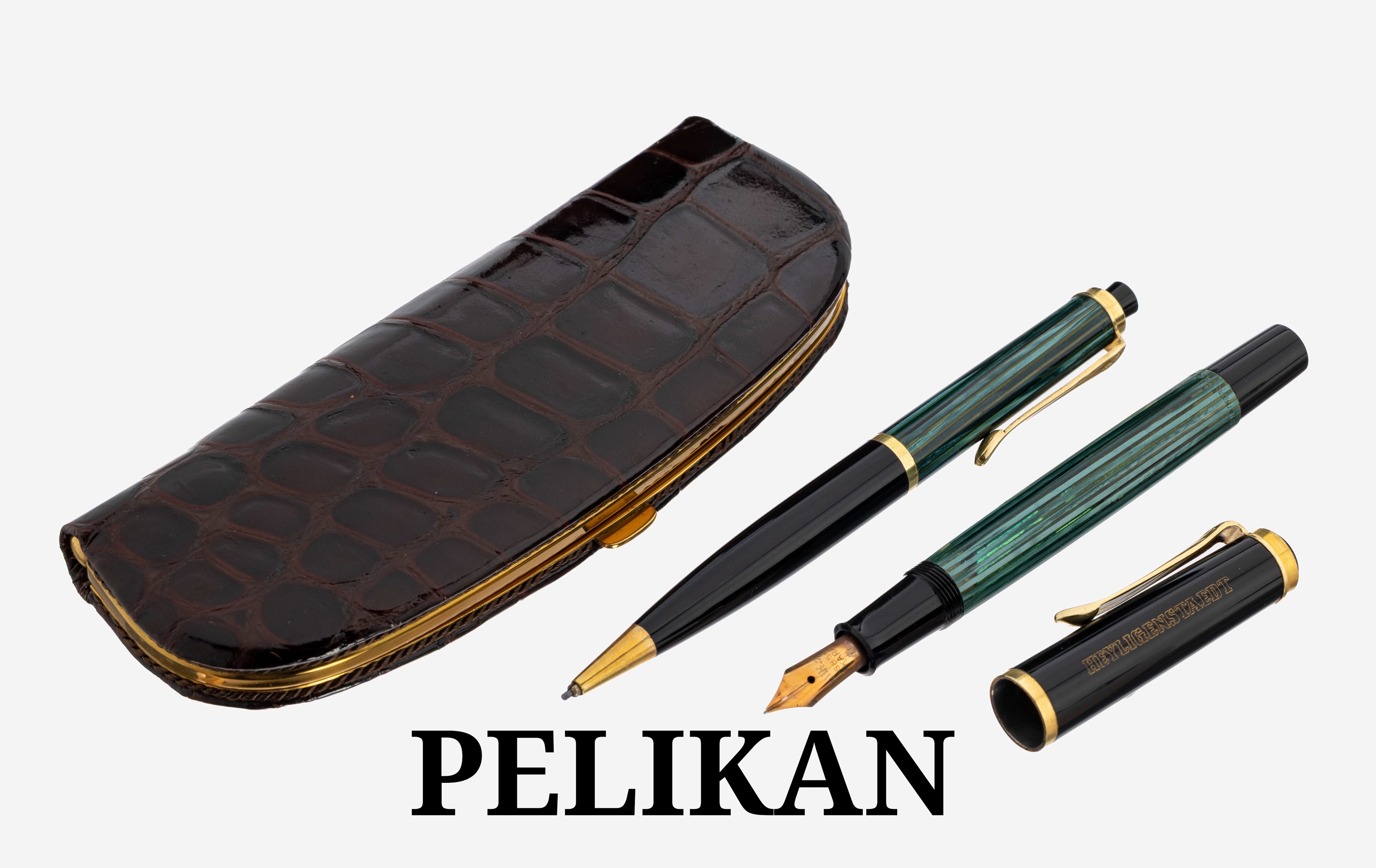 Image 27134500 - PELIKAN Schreibset, best. aus: 1 Füller, Feder GG 585/000, und 1 Druckbleistift, ...