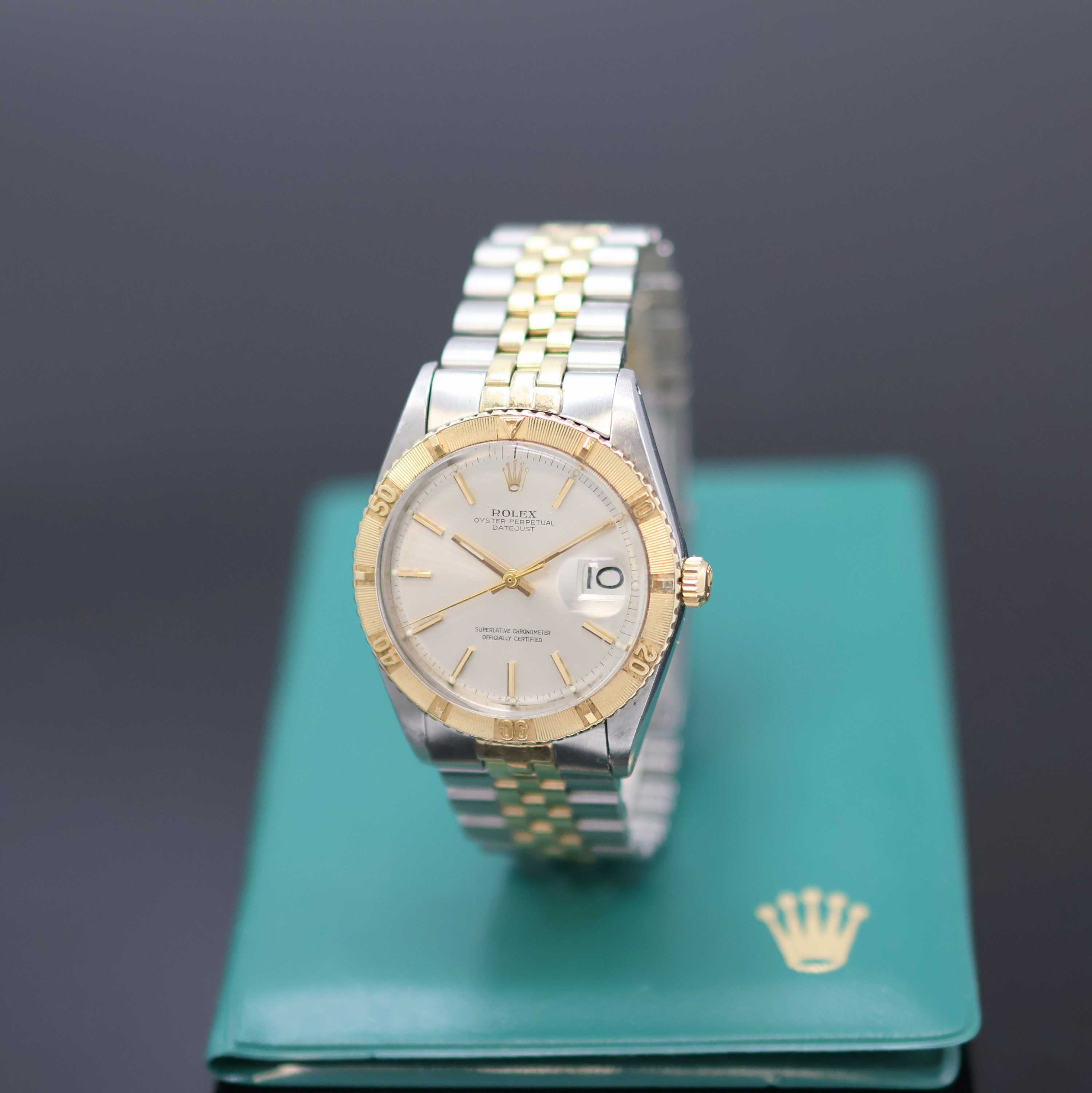 Image 27134541 - ROLEX Oyster Perpetual Datejust Turn-O-Graph sogenannt Thunderbird Referenz 1625, ...