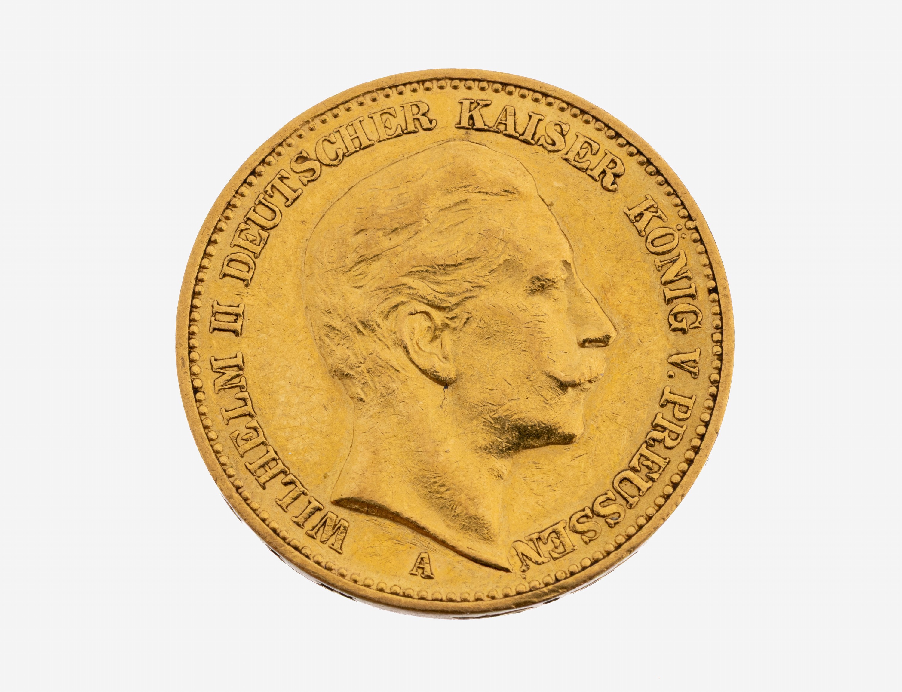 Image 27134561 - Goldmünze, 20 Mark, Deutsches Reich, 1904, Wilhelm II., Deutscher Kaiser König von ...