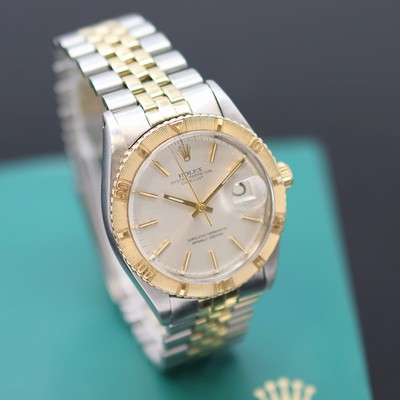 27134541b - ROLEX Oyster Perpetual Datejust Turn-O-Graph sogenannt Thunderbird Referenz 1625, ...