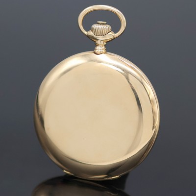 27134546c - J. ASSMANN Glashütte Herrensavonette in GG 585/000, Deutschland um 1915, glattes Geh., ...