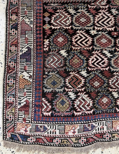 27134985c - ´Marasali´Gebetsteppich antik, Kaukasus, 19.Jhd, Wolle auf Wolle, ca. 130 x 125 cm, ...