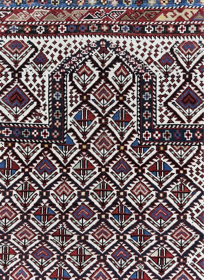 27134986d - ´Dagestan´Gebetsteppich anti, Kaukasus, 19.Jhd, Wolle auf Wolle, ca. 144 x 110 cm, EHZ: ...