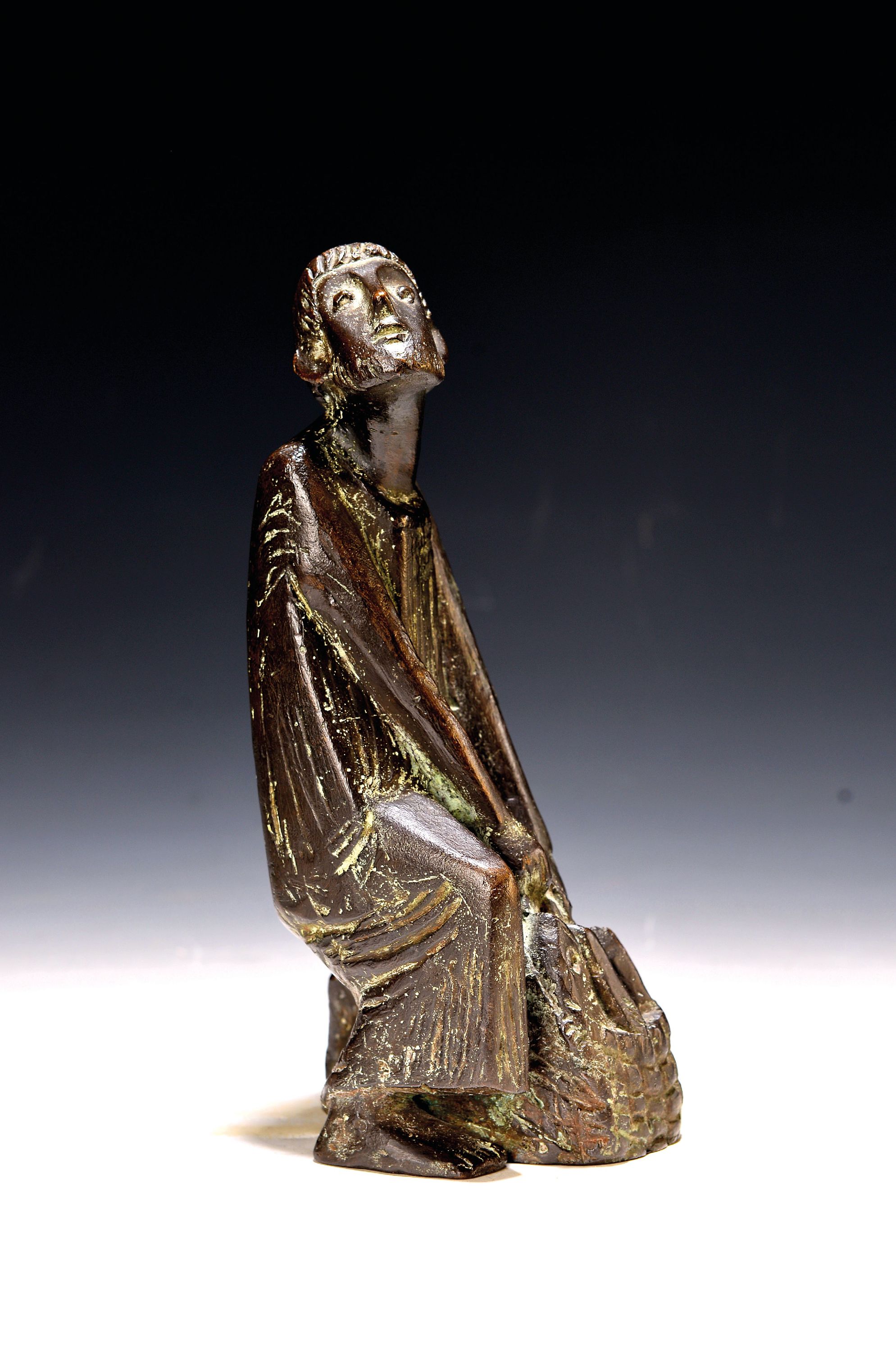 Image 27135013 - Werner Franzen, 1928 Cochem-Cond - 2014 Bergisch Gladbach, Bronzefigur ´Petrus der ...