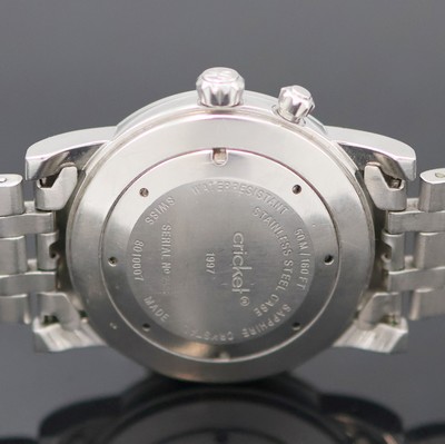 27135007e - REVUE THOMMEN Cricket Armbandwecker Referenz 8010007, Schweiz um 2000, Handaufzug, ...