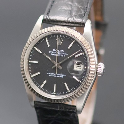 27135008a - ROLEX Oyster Perpetual Datejust Armbanduhr Referenz 1601, Schweiz um 1977, Automatik, ...