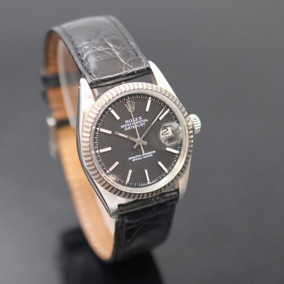 27135008b - ROLEX Oyster Perpetual Datejust Armbanduhr Referenz 1601, Schweiz um 1977, Automatik, ...