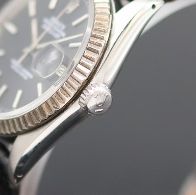 27135008c - ROLEX Oyster Perpetual Datejust Armbanduhr Referenz 1601, Schweiz um 1977, Automatik, ...