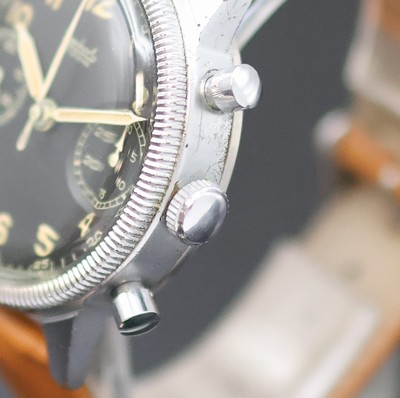 27135010c - HANHART Flyback Flieger-Schaltradchronograph der Bundeswehr Type 417, Deutschland um ...