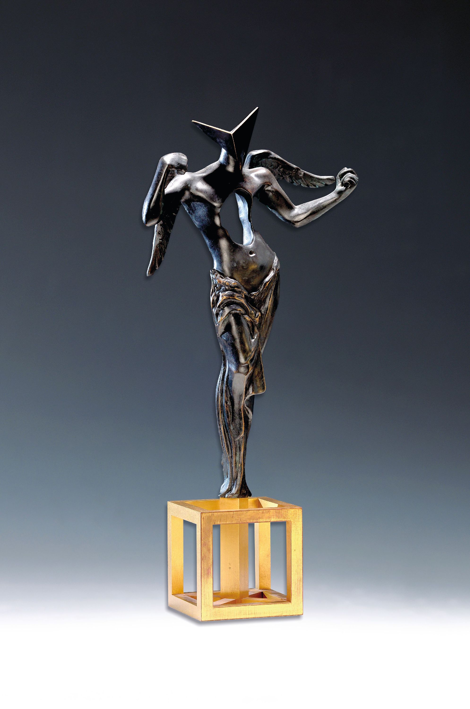 Image 27135173 - Salvador Dali, 1904-1989, The Surrealist Angel, bronze sculpture, signed. and number. ...