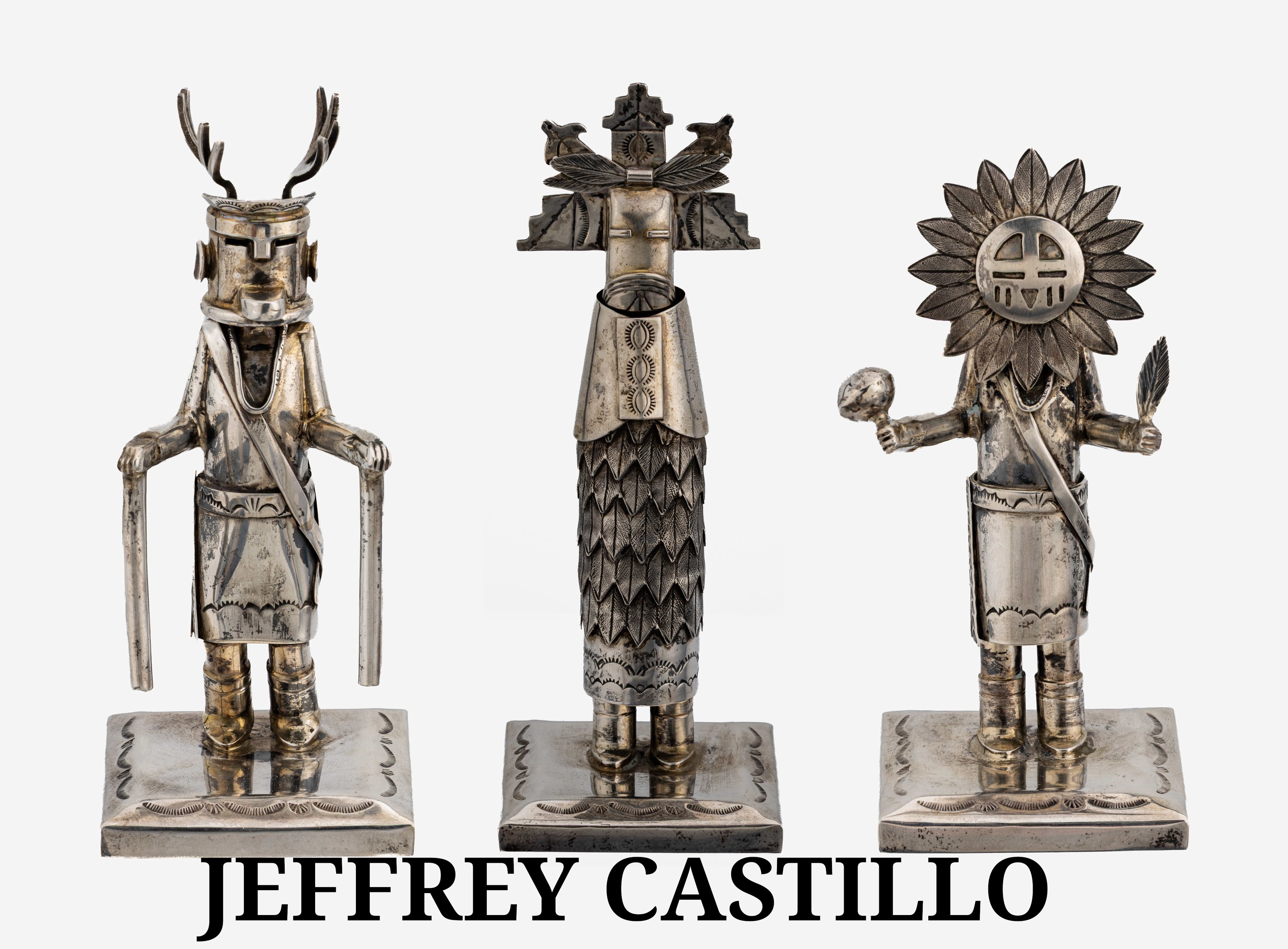 Image 27135174 - Jeffrey Castillo (geb. 1949), Sammlung von 21 Kachina-Figuren, USA 1998, ...