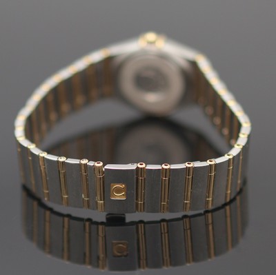 27135111c - OMEGA Damenarmbanduhr Constellation Referenz 895,1201, quarz, Edelstahl/Gold kombiniert ...