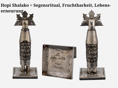 27135174g - Jeffrey Castillo (geb. 1949), Sammlung von 21 Kachina-Figuren, USA 1998, ...
