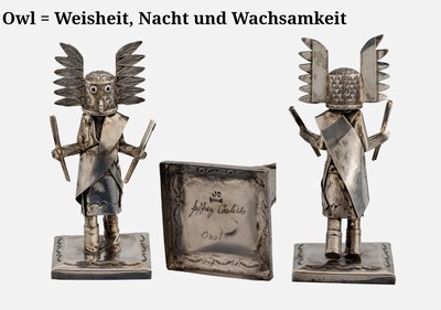27135174k - Jeffrey Castillo (geb. 1949), Sammlung von 21 Kachina-Figuren, USA 1998, ...