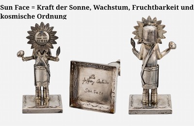 27135174m - Jeffrey Castillo (geb. 1949), Sammlung von 21 Kachina-Figuren, USA 1998, ...