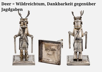 27135174r - Jeffrey Castillo (geb. 1949), Sammlung von 21 Kachina-Figuren, USA 1998, ...