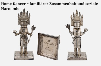 27135174u - Jeffrey Castillo (geb. 1949), Sammlung von 21 Kachina-Figuren, USA 1998, ...