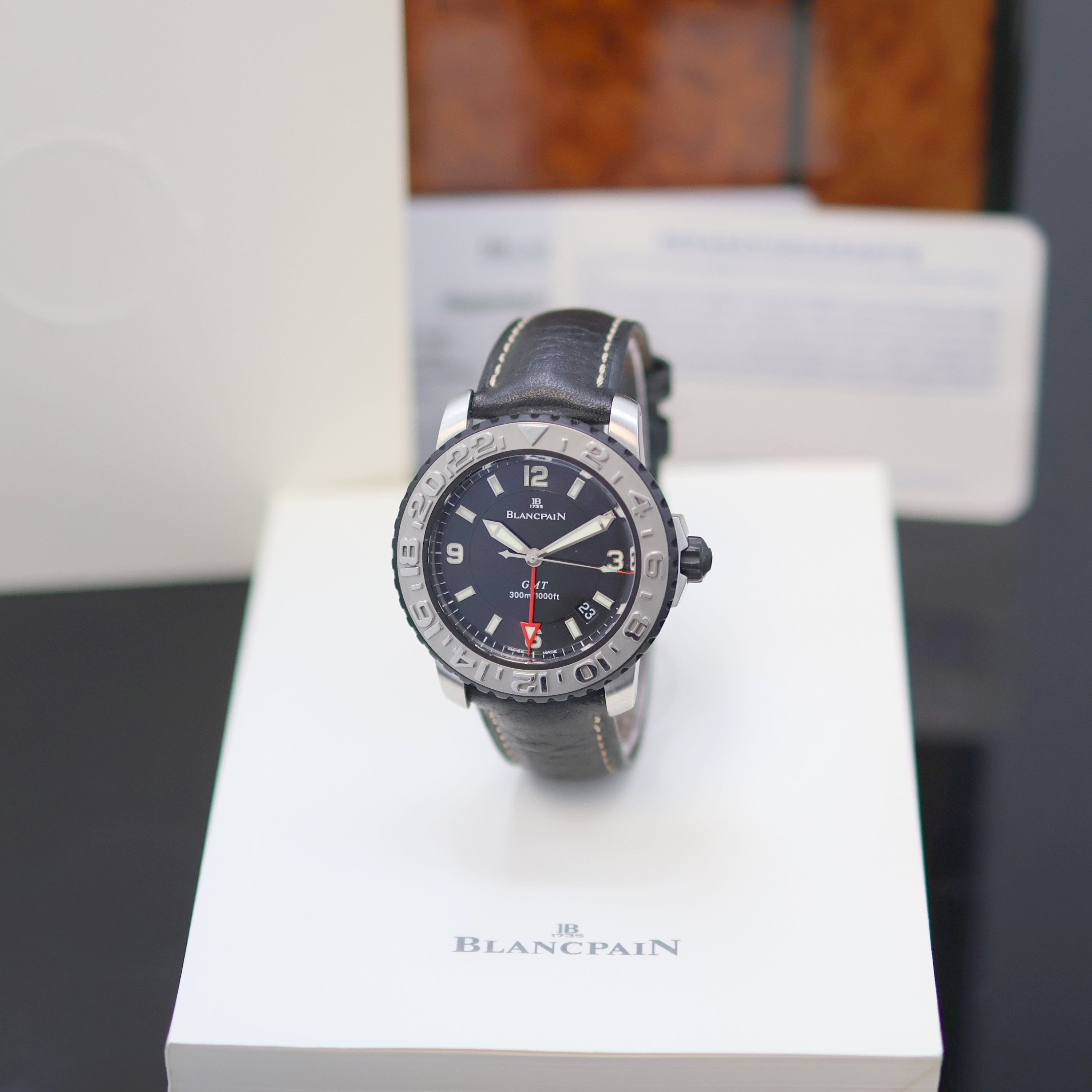 Image 27135393 - BLANCPAIN Herrenarmbanduhr Les Specialities GMT Concept 2000 Referenz 2250-6530-66, ...