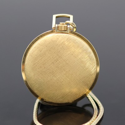 27135385a - Frackuhr bezeichnet Habmann in GG 585/000 mit GG 585/000 Kette, Schweiz um 1965, ...