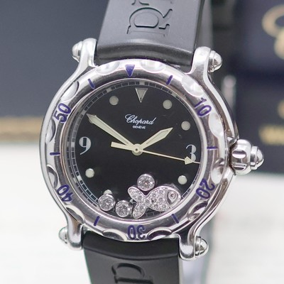 27135387a - CHOPARD Happy Sport Armbanduhr Referenz 28/8347, Schweiz verk. lt. beil. Zertifikat ...