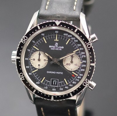 27135389a - BREITLING Chrono-Matic Armbandchronograph Referenz 2130, Schweiz um 1977, Automatik, ...