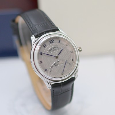 27135391b - PAUL GERBER ZÜRICH Retro Twin feine und extrem seltene Armbanduhr in WG 750/000 Referenz ...
