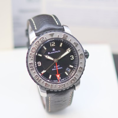 27135393b - BLANCPAIN Herrenarmbanduhr Les Specialities GMT Concept 2000 Referenz 2250-6530-66, ...