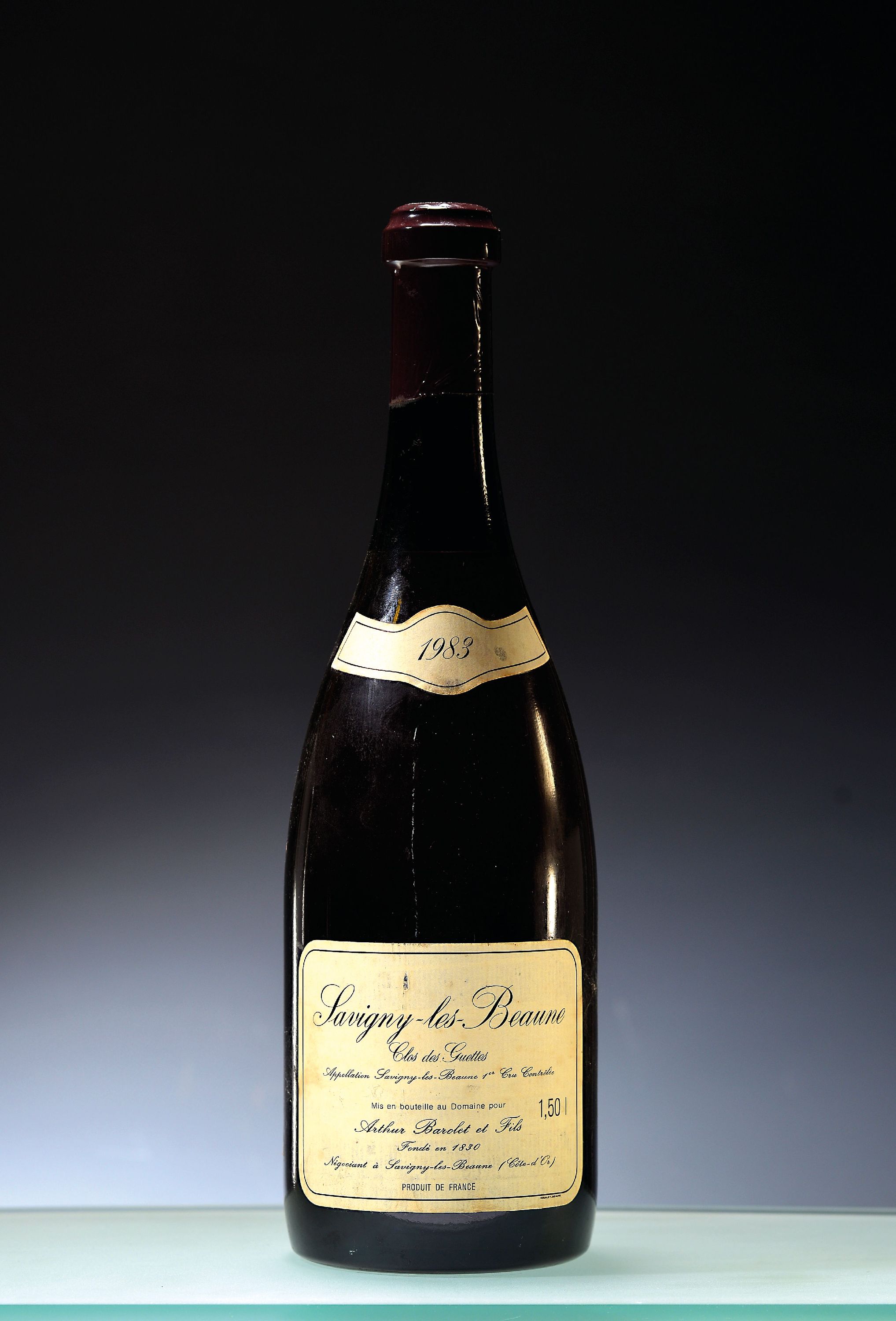 Image 27135695 - 1 Magnumflasche 1983 Arthur Barolet & Fils Clos de Guettes, Savigny-les-Beaune, ca. 1,5 ...