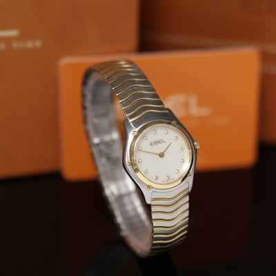 27135948b - EBEL Sport Lady ladies wristwatch reference 1256F21, quartz, stainless steel/gold ...