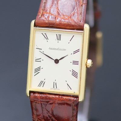 27136221a - Jaeger-LeCoultre Armbanduhr in GG 750/000 Referenz 140.109.1, quarz, Schweiz um 1990, ...