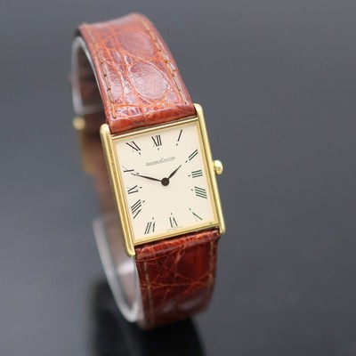 27136221b - Jaeger-LeCoultre Armbanduhr in GG 750/000 Referenz 140.109.1, quarz, Schweiz um 1990, ...