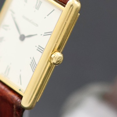 27136221c - Jaeger-LeCoultre Armbanduhr in GG 750/000 Referenz 140.109.1, quarz, Schweiz um 1990, ...