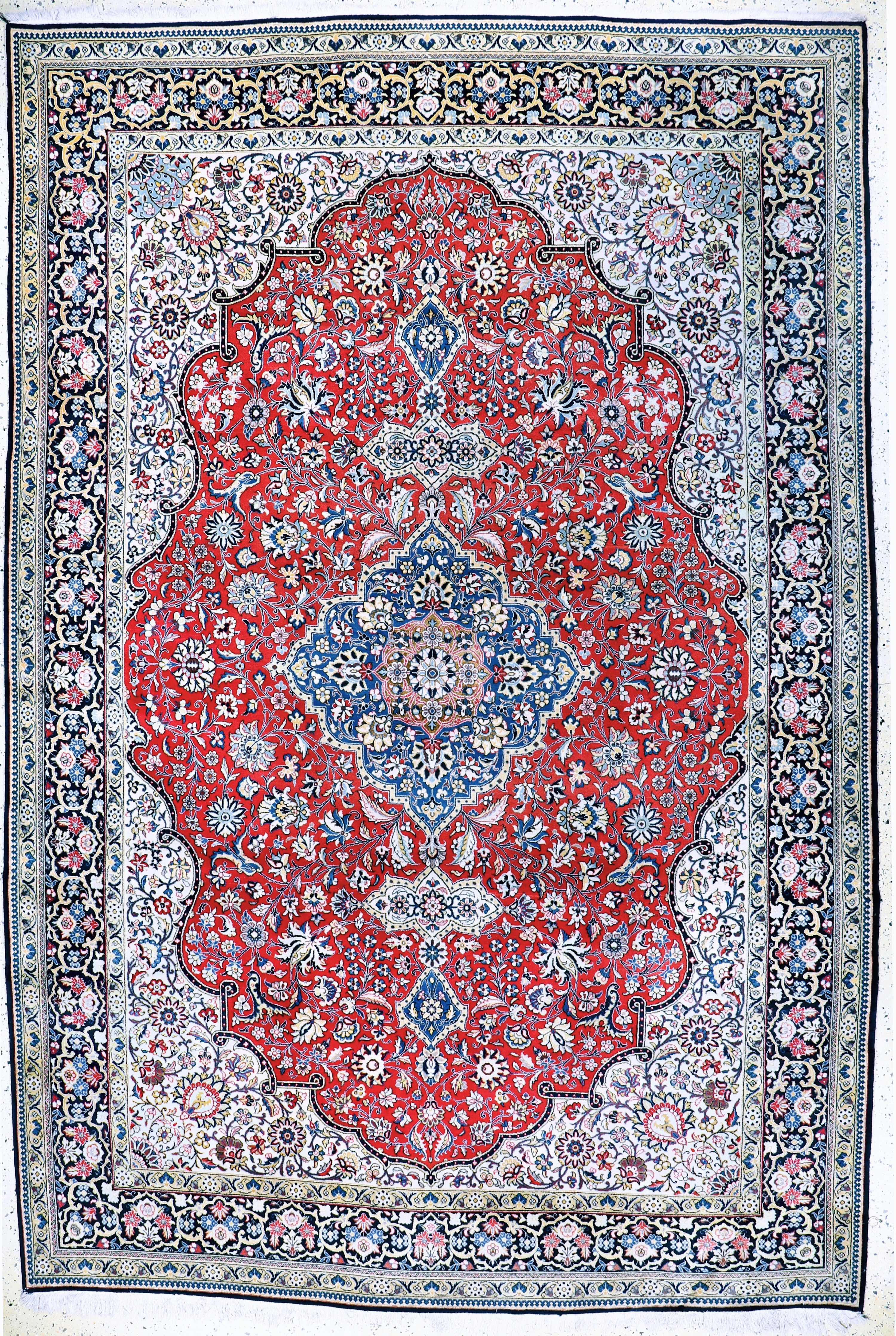 Image 27136321 - Ghom alt, Persien, Mitte 20.Jhd, Wolle mit Seide, ca. 365 x 250 cm, EHZ: 2 ...