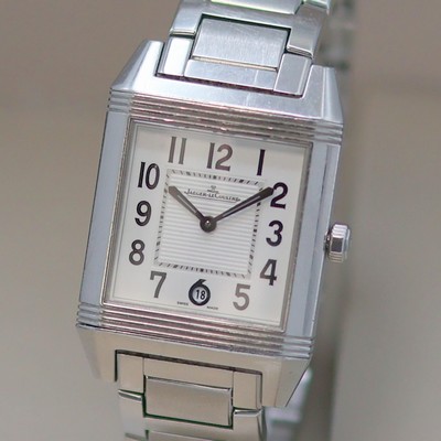 27136314a - Jaeger-LeCoultre Reverso Squadra Armbanduhr Referenz 234.8.66, Schweiz verk. lt. beil. ...