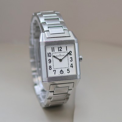 27136314b - Jaeger-LeCoultre Reverso Squadra Armbanduhr Referenz 234.8.66, Schweiz verk. lt. beil. ...