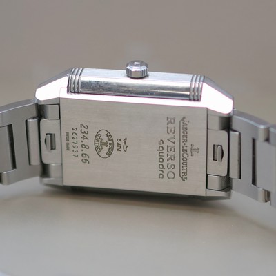 27136314e - Jaeger-LeCoultre Reverso Squadra Armbanduhr Referenz 234.8.66, Schweiz verk. lt. beil. ...