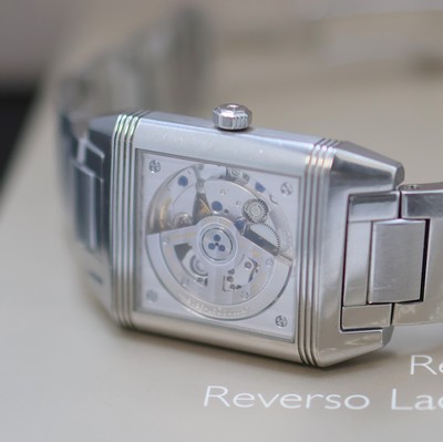 27136314g - Jaeger-LeCoultre Reverso Squadra Armbanduhr Referenz 234.8.66, Schweiz verk. lt. beil. ...