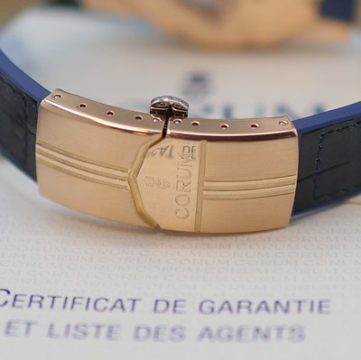 27136315e - CORUM Admiral`s Cup ´Marée´ chronometer 18k pink gold gents wristwatch reference ...