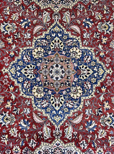 27136321d - Ghom alt, Persien, Mitte 20.Jhd, Wolle mit Seide, ca. 365 x 250 cm, EHZ: 2 ...