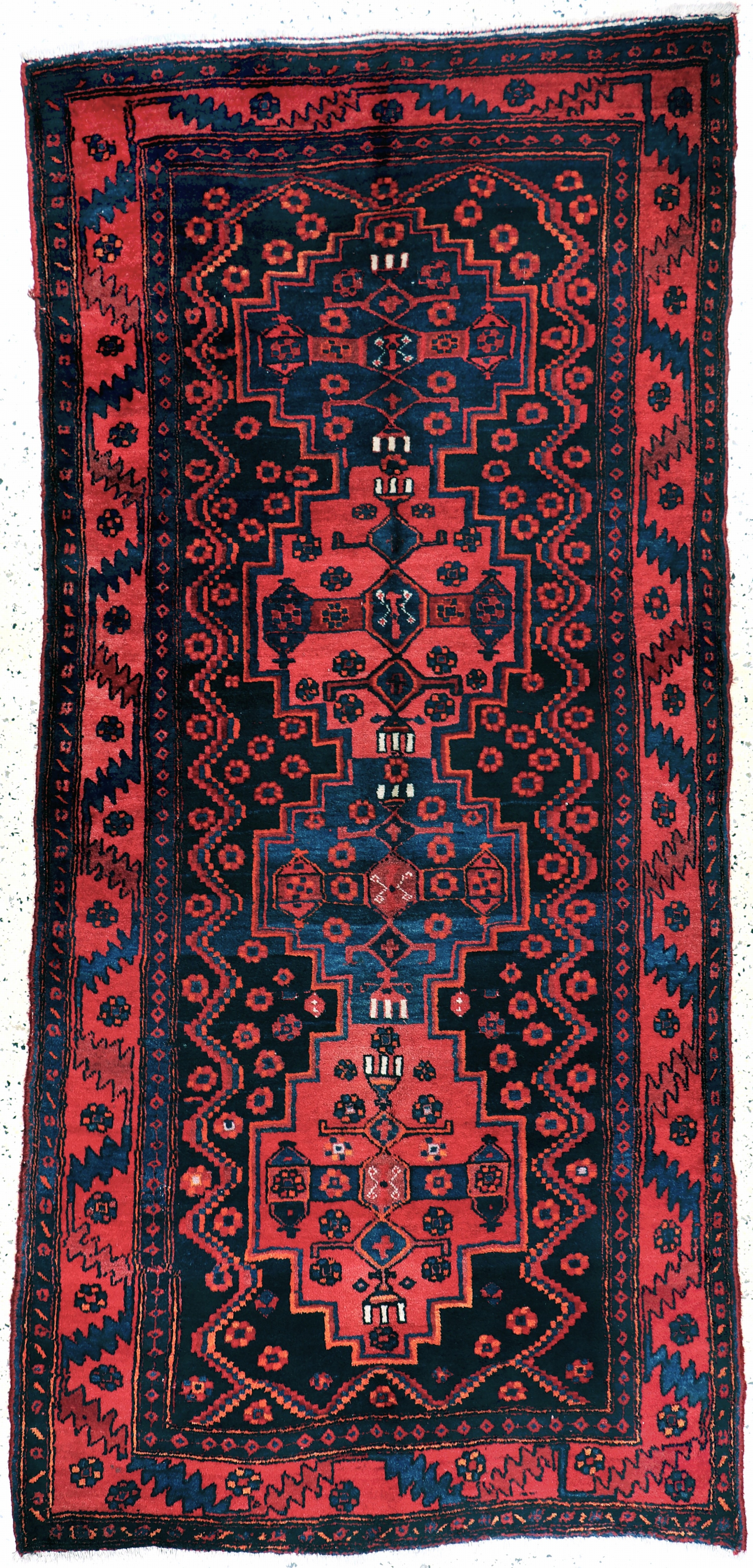 Image 27136453 - Kordi, Persien, Ende 20.Jhd., Wolle auf Baumwolle, ca. 267 x 133 cm, EHZ: 2 ...