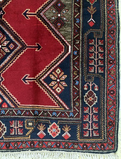 27136454a - Koliai, Persien, Ende 20.Jhd., Wolle auf Baumwolle, ca. 283 x 156 cm, EHZ: 2 ...