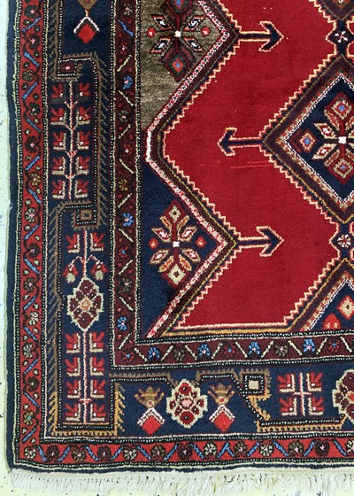 27136454b - Koliai, Persien, Ende 20.Jhd., Wolle auf Baumwolle, ca. 283 x 156 cm, EHZ: 2 ...