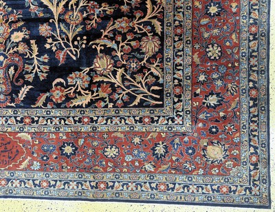 27136594a - ´Manchester´Keschan antik, Persien, signiert(Auftragsarbeit), um 1900 ...