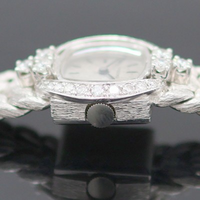 27136667e - VENDOME Damenarmbanduhr in WG 750/000 mit 28 Diamanten, Handaufzug, Schweiz um 1975, ...